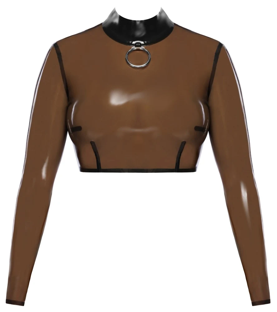 Late X Shirt aus Latex