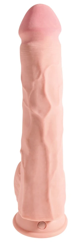 King Cock Plus 12“ Triple Density with Balls 33 cm dildo
