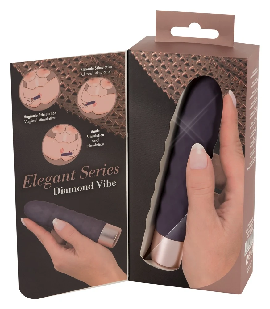 Elegant Series Diamond Vibe 15 cm vibrator