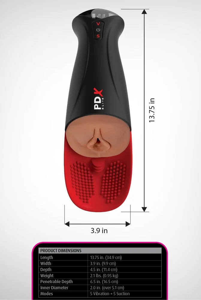 PDX Elite Fuck-O-Matic Pro XL masturbator