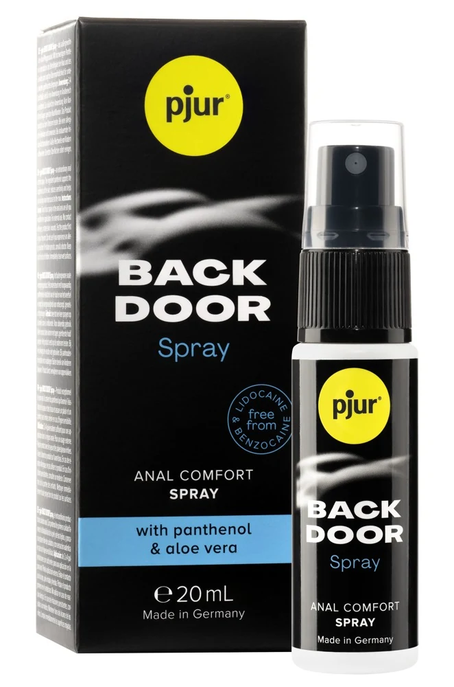 pjur BACKDOOR Comfort Spray stimulierende gele sprays