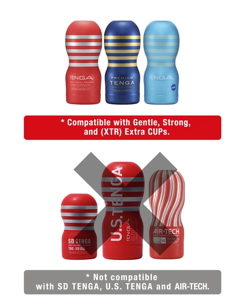 TENGA Cup Vibrator Limited Set masturbator