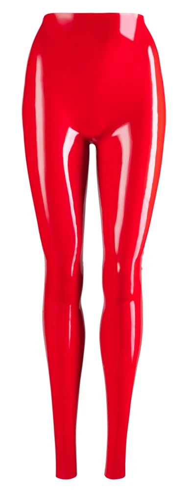 Late X Leggings aus Latex