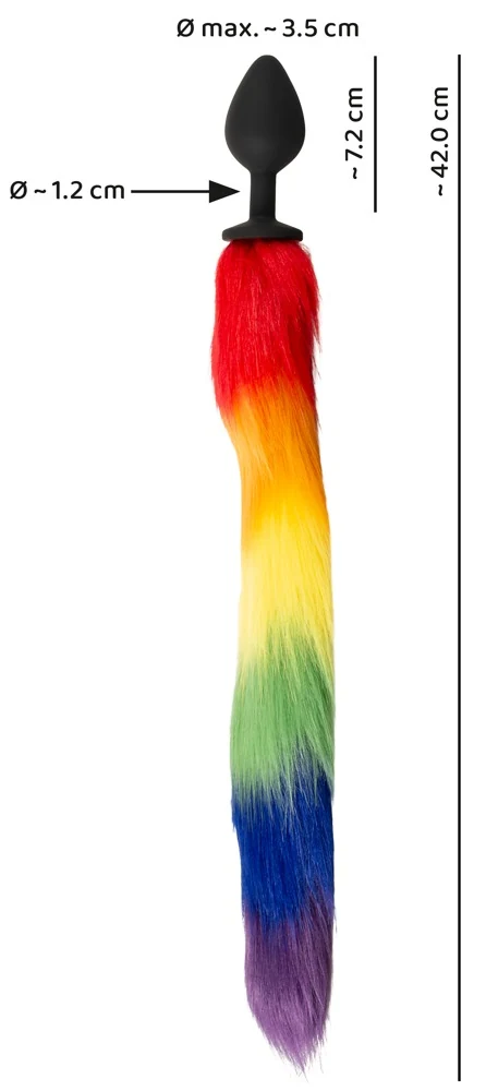 You2Toys Fluffy tail 42 cm anal toy