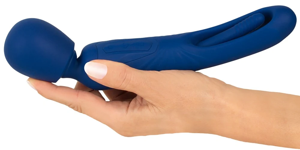 Sweet Smile 2in1 Wand with Flicking Tongue 24,3 cm vibrator