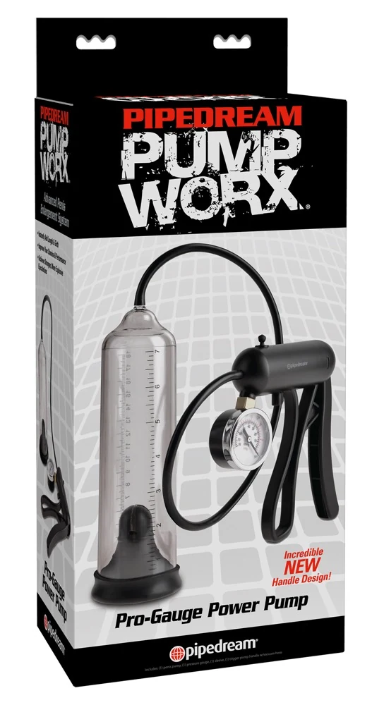 Pump Worx Pro-Gauge Power penispomp