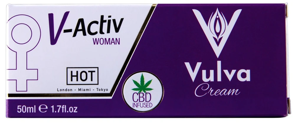 HOT V-Activ Vulva Cream stimulierende gele sprays