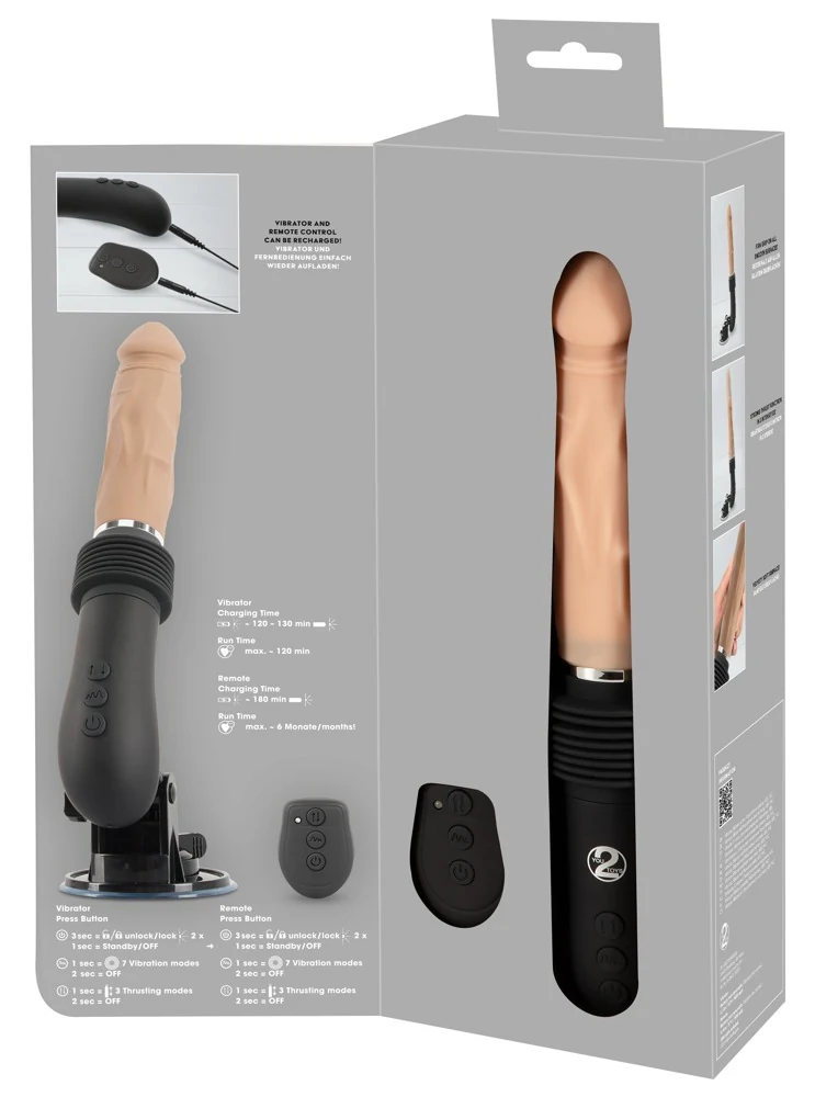 You2Toys RC Fucking Machine Flesh vibrator