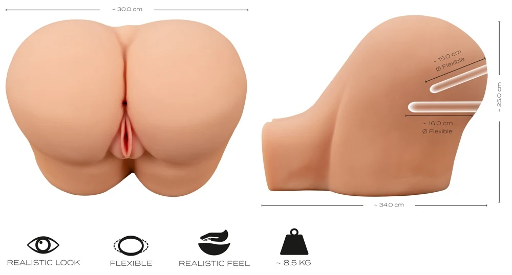 Realistixxx Deluxe Ass masturbator