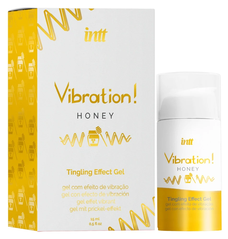 intt Vibration! Honey stimulierende gele sprays
