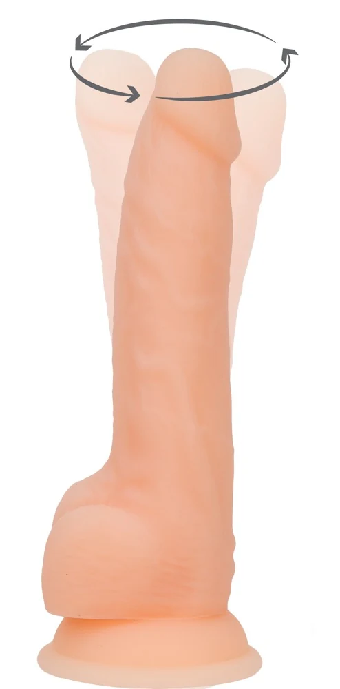 Naked Addiction 8“ Rotating Vibrating Dong 20,3 cm vibrator