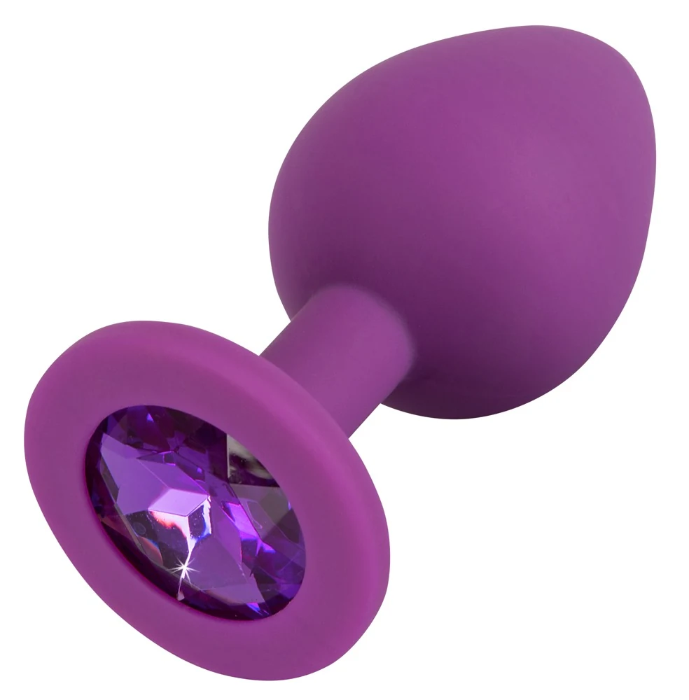 Colorful Joy Jewel Purple Plug Medium 8 cm anal toy