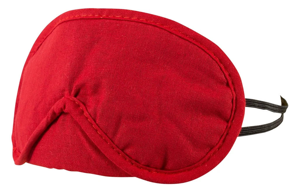 Cottelli ACCESSOIRES Augenmasken-Set rot/schwarz masken knebel