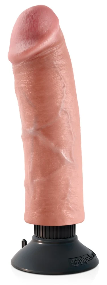 King Cock 8“ Vibrating 25 cm vibrator