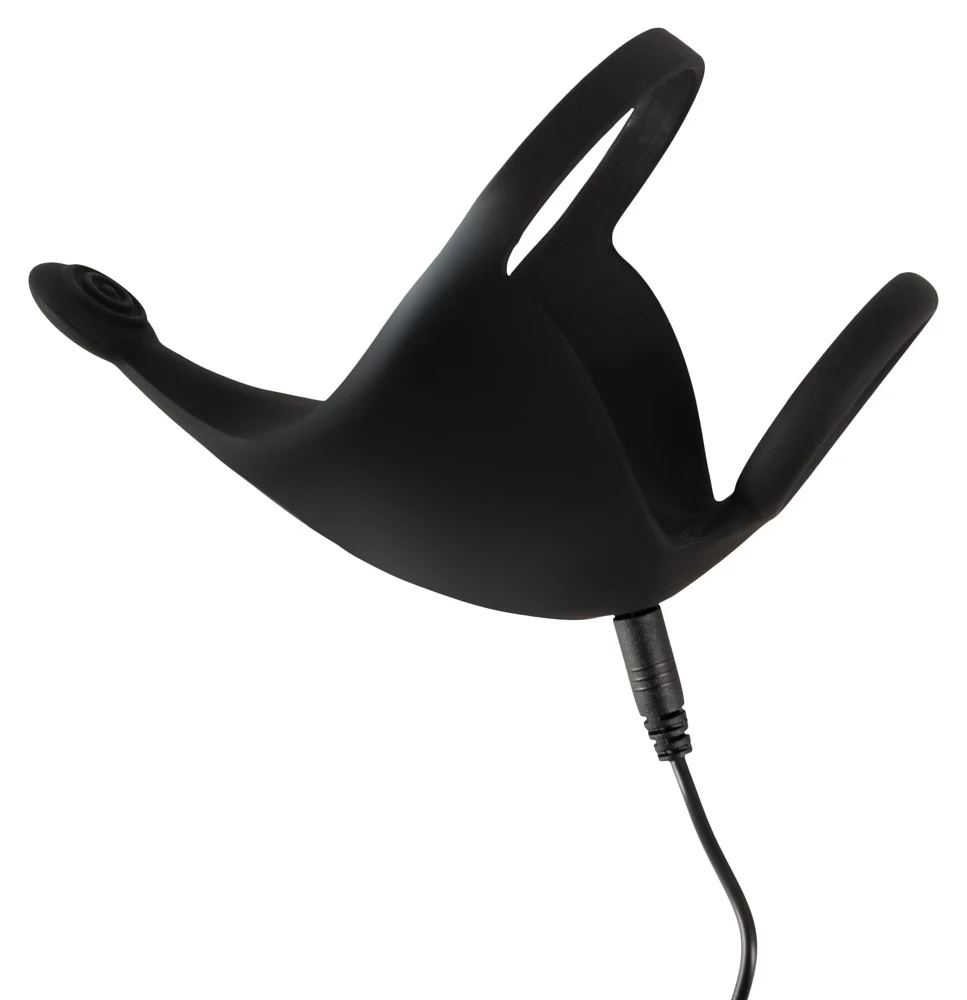 Rebel Cock ring with RC ball massager penisring