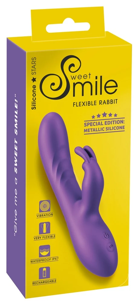 Sweet Smile Flexible Rabbit 18,3 cm vibrator