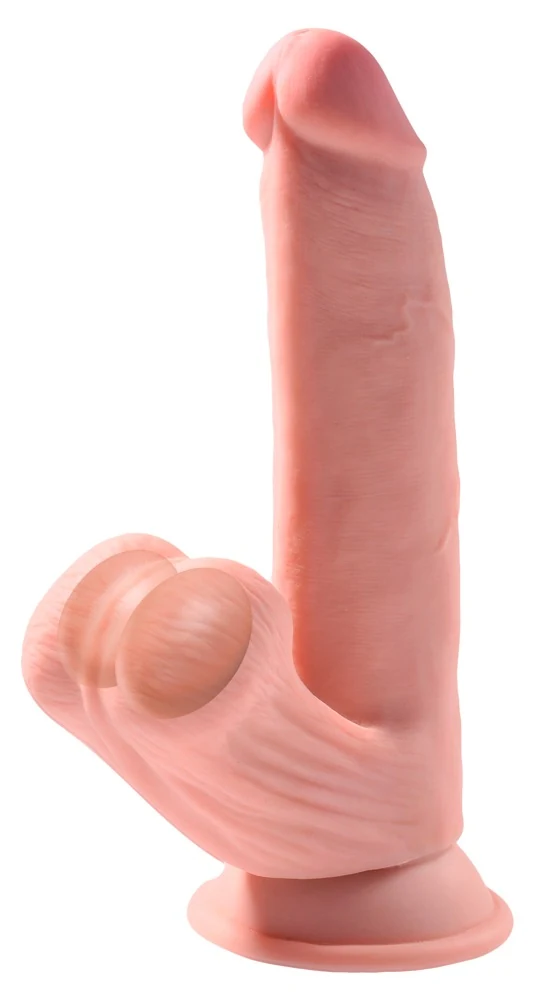 King Cock Plus Triple Density with Swinging Balls 24,5 cm dildo