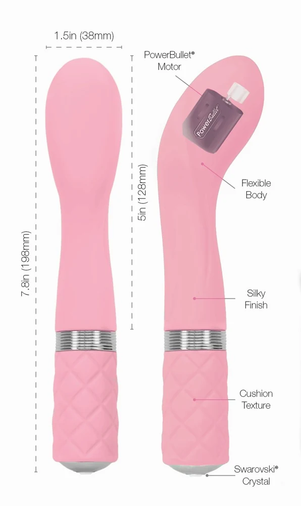 PILLOW TALK Sassy Luxurious G-Spot Massager 20 cm vibrator
