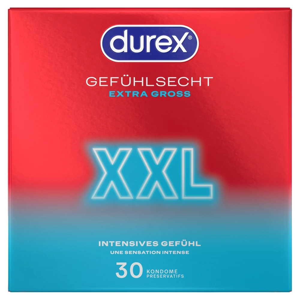 Durex Gefühlsecht XXL kondome
