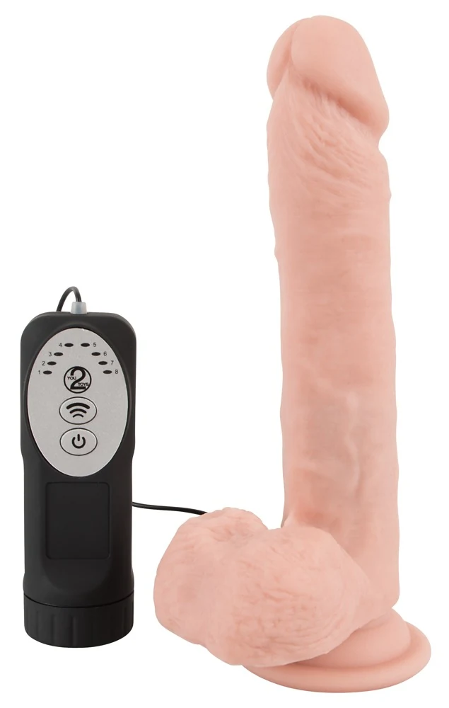 Medical Silicone Thrusting Vibrator 21 cm