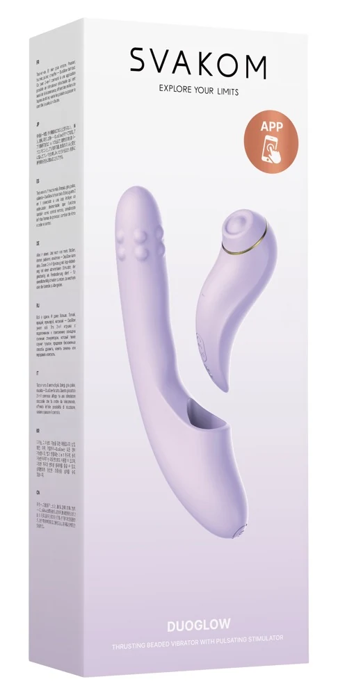 SVAKOM DuoGlow 19,6 cm vibrator