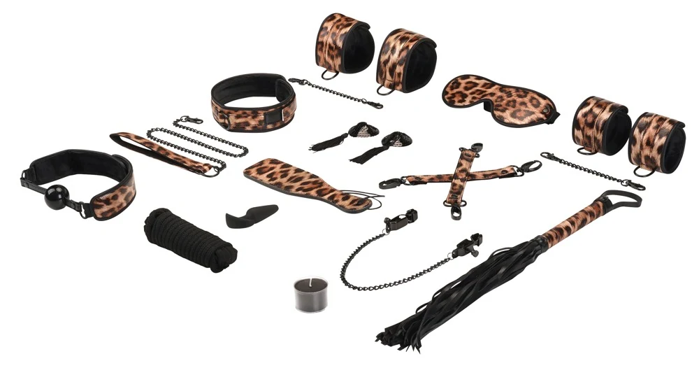 Liebe Seele Leopard Print bondage fesseln