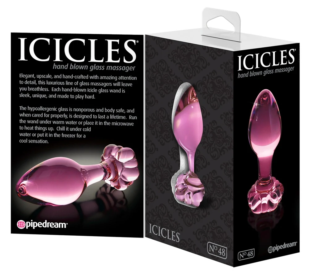 Icicles No. 48 9 cm anal toy