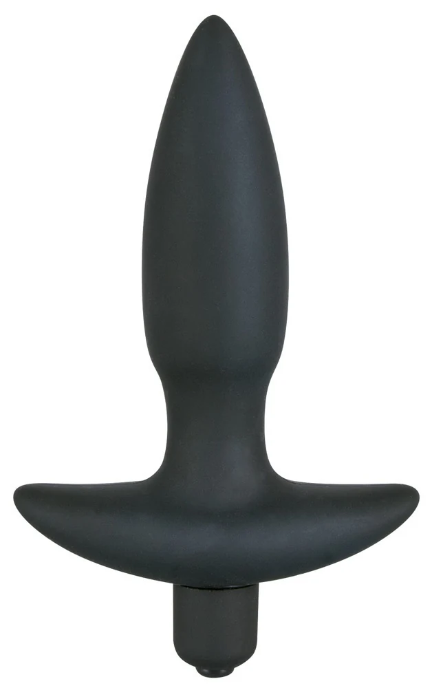 Black Velvets Vibrating Plug 13 cm anal toy
