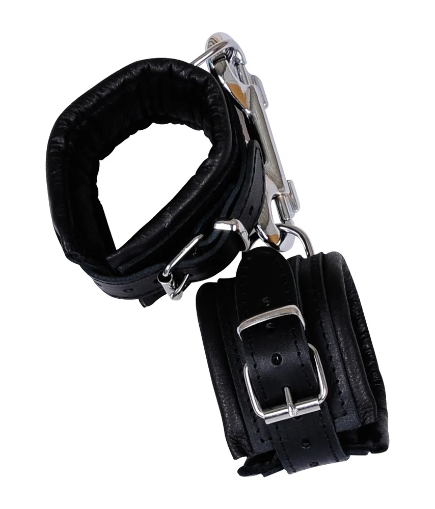 ZADO Handfesseln aus Leder handschellen und -fesseln