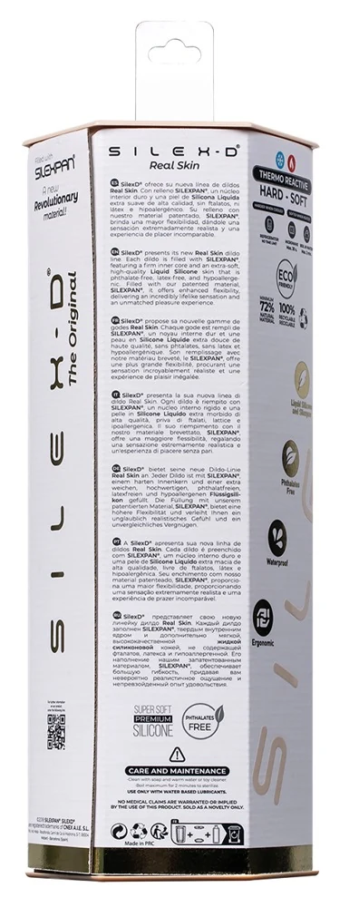 SILEXD 7“ Model 1 Real Skin 17,8 cm dildo
