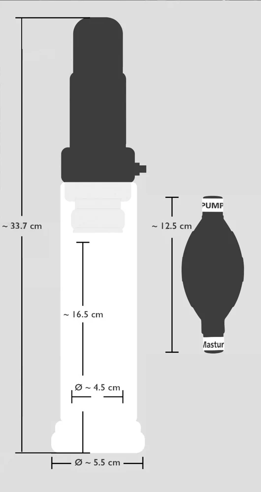 You2Toys Vibrating Multi Pump Masturbator penispomp