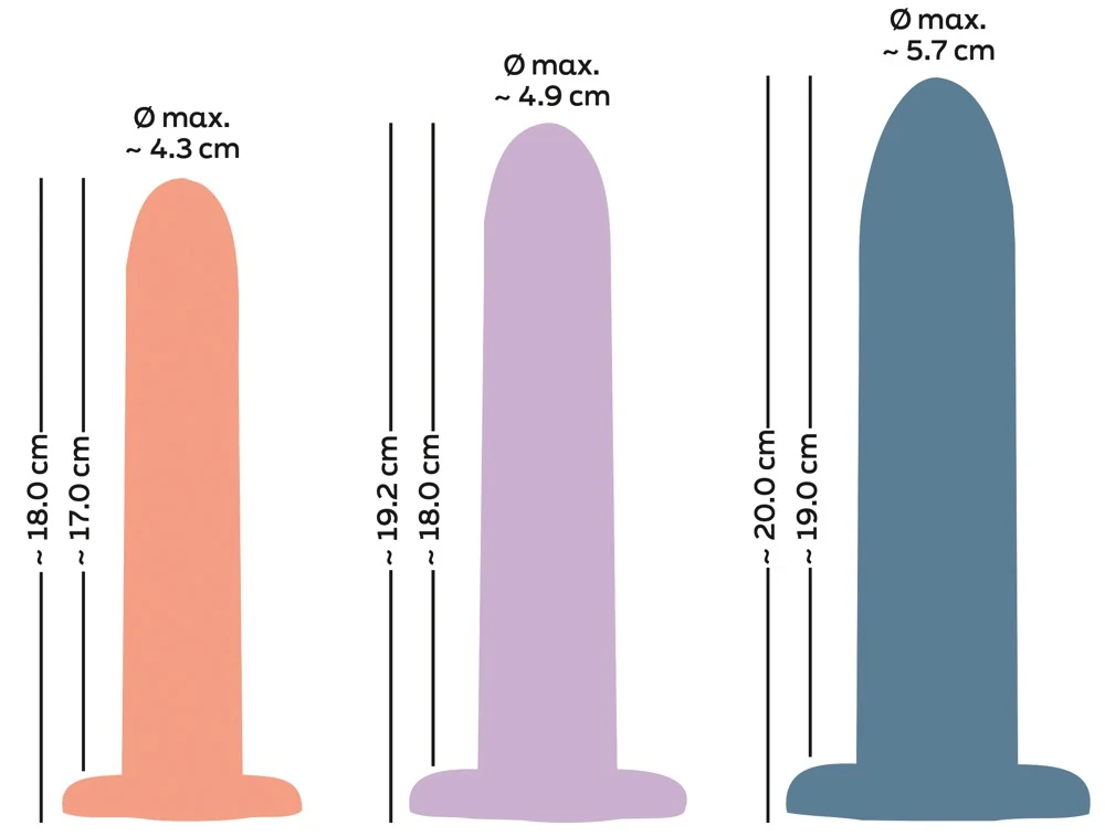 You2Toys Three in a Row dildo