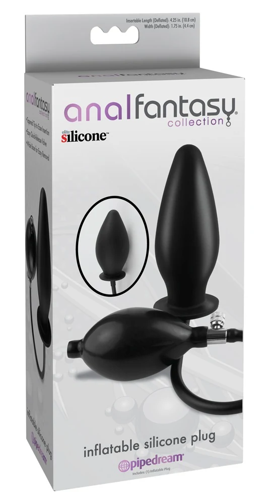 Anal Fantasy Collection Inflatable silicone plug toy