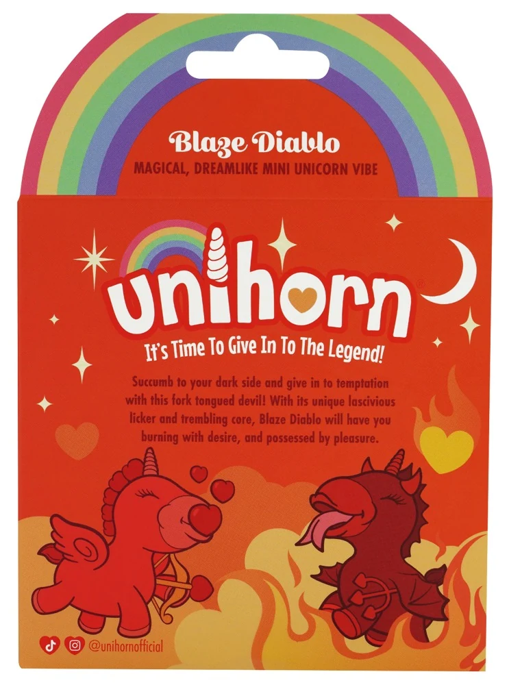 Unihorn Blaze Diablo 9 cm vibrator