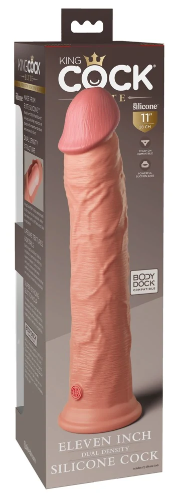 King Cock Elite 11“ Dual Density Silicone 29,5 cm dildo