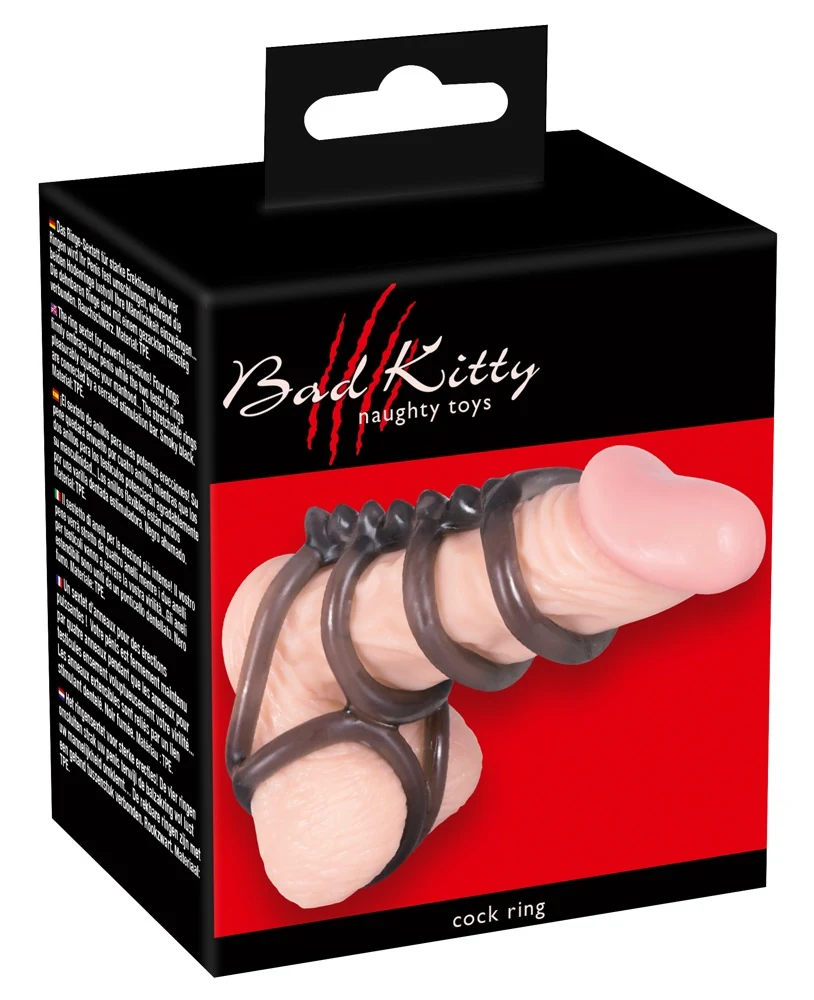 Bad Kitty Penis/Hodenring penishülle