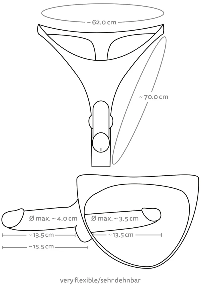 You2Toys Double Penis Thong strap-on