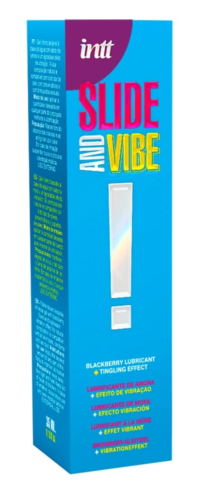 intt Slide and Vibe! gleitmittel mit aroma