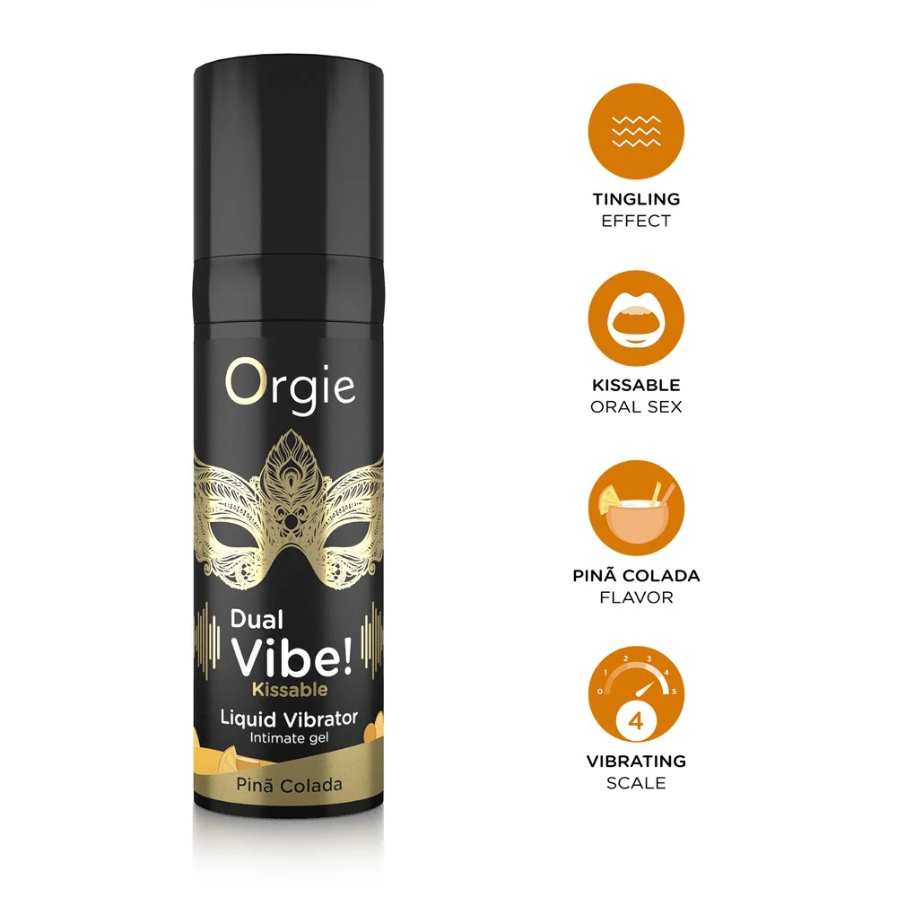 Orgie Dual Vibe! stimulierende gele sprays