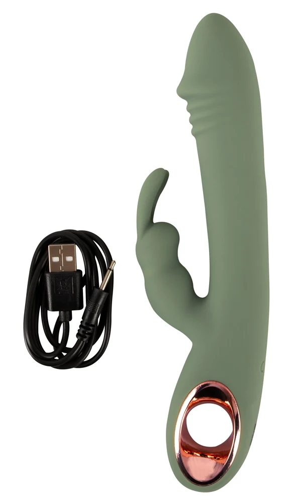 You2Toys Slim Rabbit Olive 21,4 cm vibrator