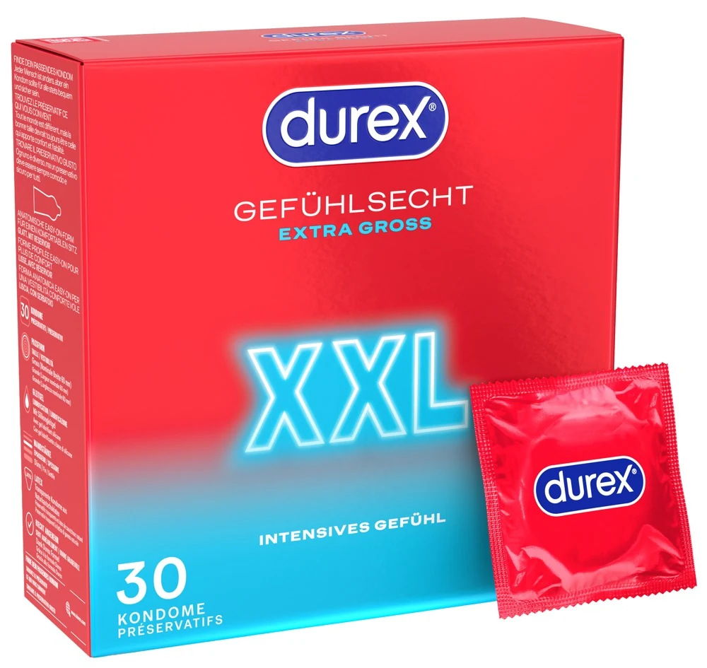 Durex Gefühlsecht XXL kondome