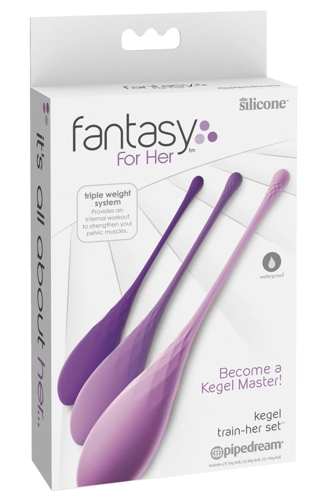 Fantasy For Her Kegel train-her set liefdesbal