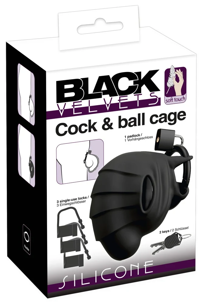 Black Velvets Cock ball cage sonstiges