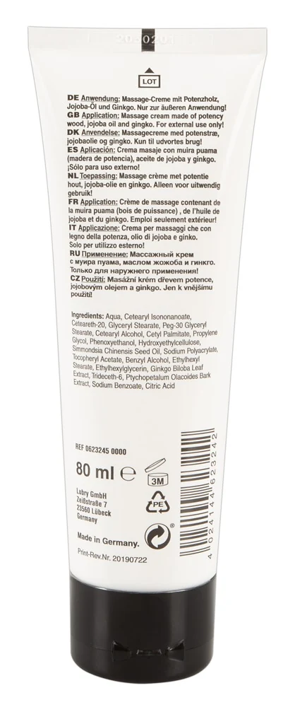 Stahlhart Peniscreme stimulierende gele sprays