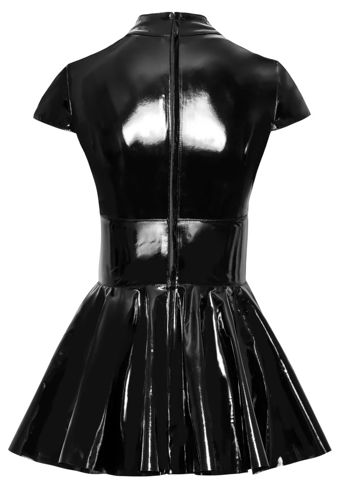 Black Level Kleid aus Lack