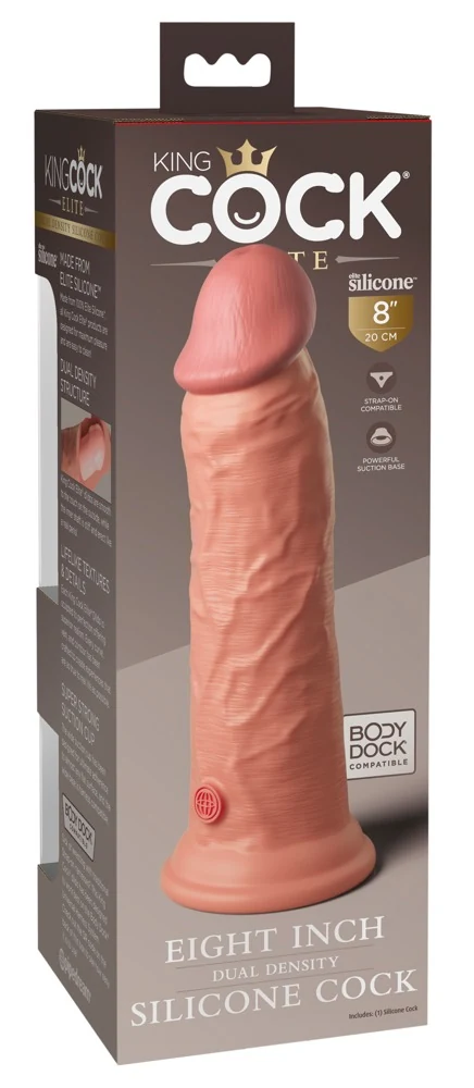 King Cock Elite 8“ Dual Density Silicone 22 cm dildo