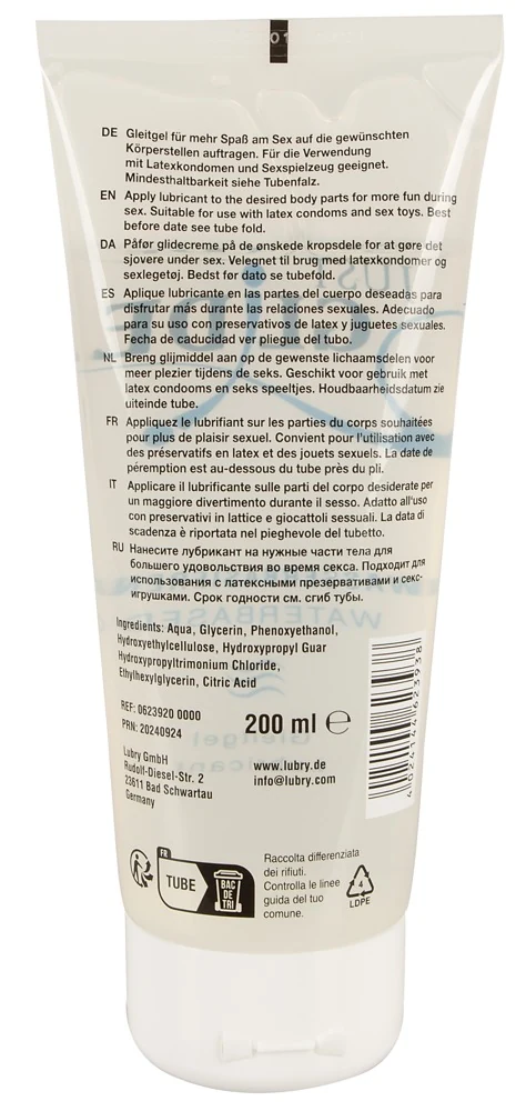 Just Glide Wasserbasierend gleitmittel ohne aroma
