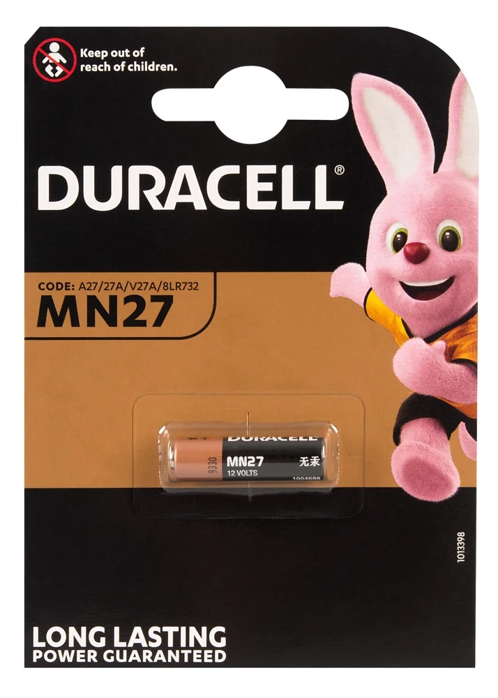 Duracell Batterie 27A 10 x 1er batterien