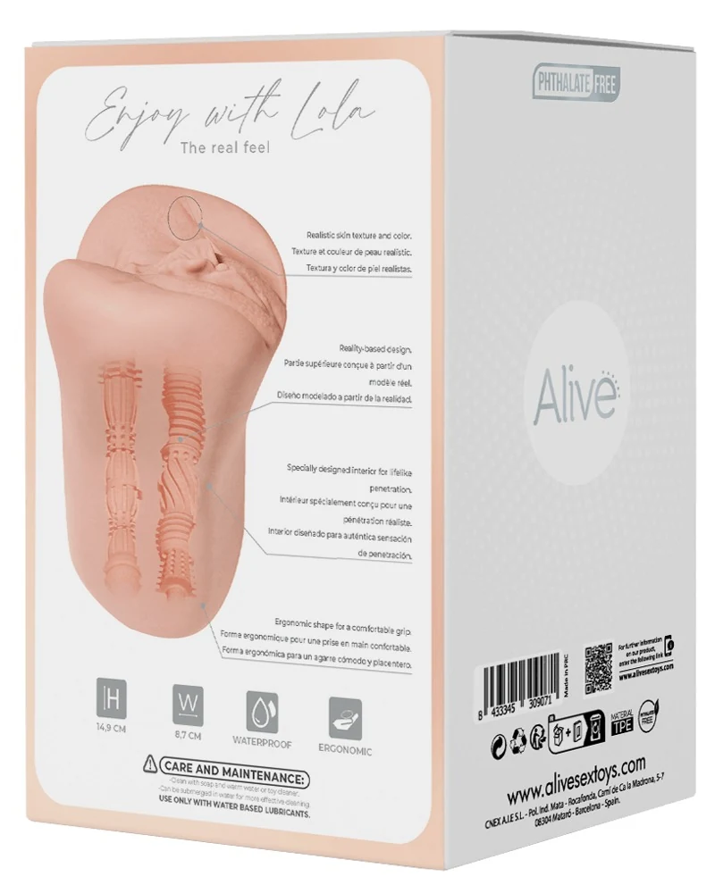 Alive Lola L masturbator