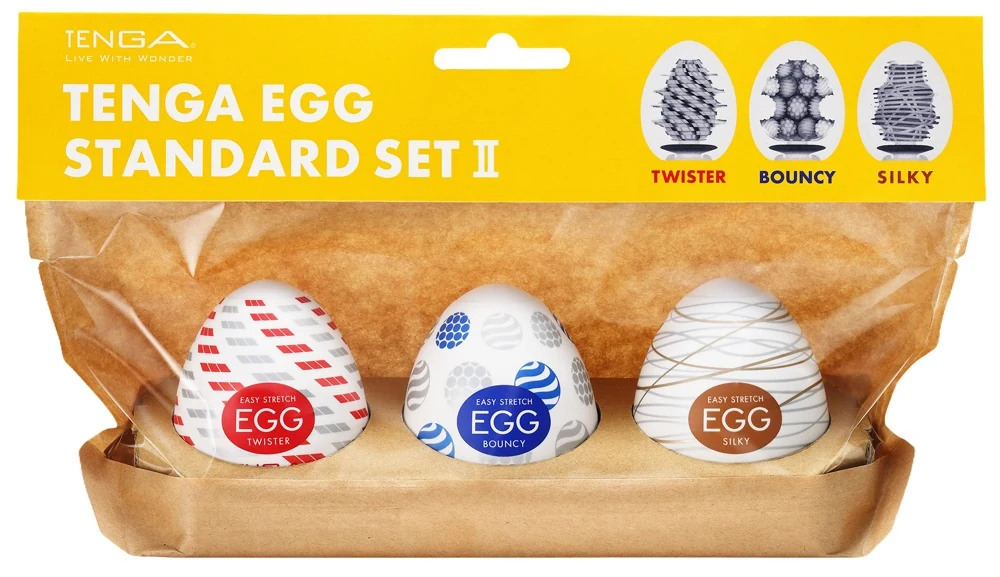 TENGA Egg Standard Set 2 3er masturbator